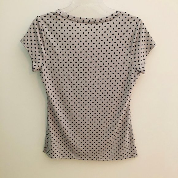 Small Worthington Dressy Dot Top - Picture 4 of 4